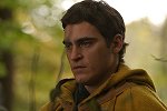Joaquin Phoenix about to enter the surrounding forest in "The Village"